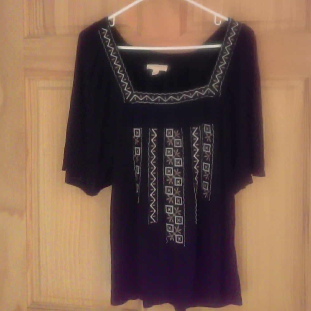 Embroidered Top